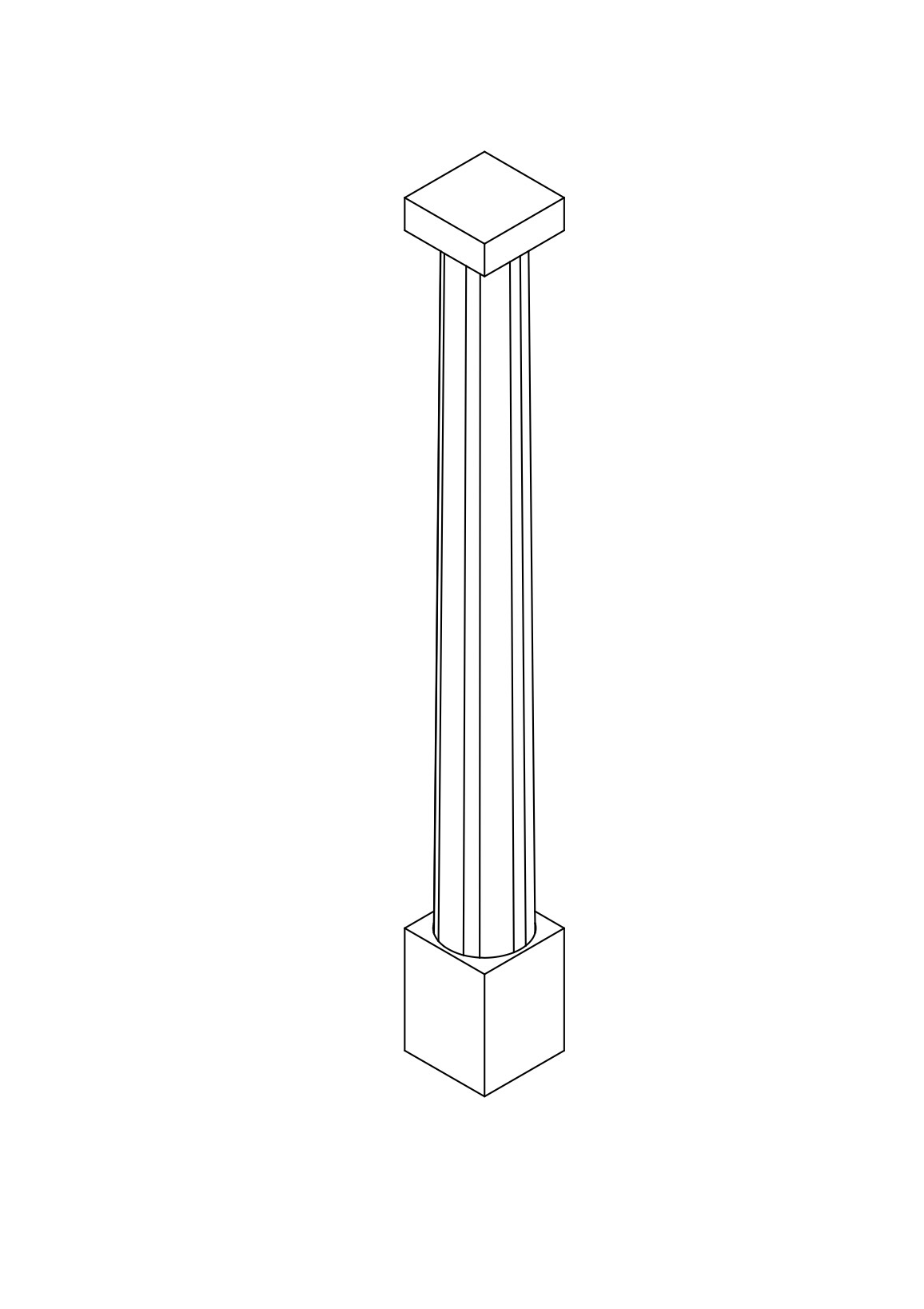 DORIK Isometric Drawing